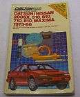1978 Datsun SIX Series 810 146 CI (2393cc) L24 Models Tune Up Chart