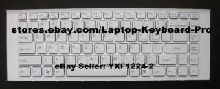 SONY PCG 61313L Keyboard   White   New  