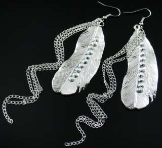   Wholesale Lots Fashion 45 Pairs Mix Style Silver Tone Earrings Z120517