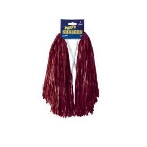  Pkgd Maroon Poly Shakers   512 Strand (Pack of 24) Pet 