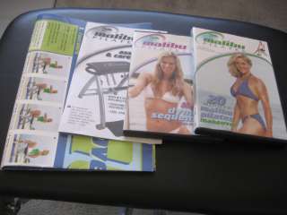 Malibu Pilates Chair Fitness Program by Guthy Renker With 2 DVDs 