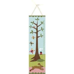  Growth Chart Modern Bunny Non 12x42 inches, PERSONALIZED 