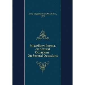  Miscellany Poems, on Several Occasions On Several Occasions 