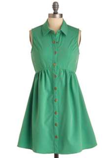 Green Cutout Dress  Modcloth