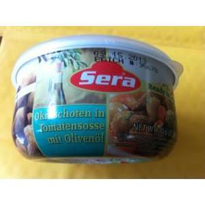 Sera Baked Okra in Olive Oil  Grocery & Gourmet Food