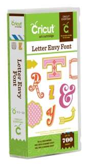 Letter Envy Font Cricut Exclusive CIRCLE Cartridge NEW RARE Die Cut 