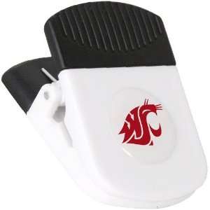 Washington State Cougars White Magnetic Chip Clip  Sports 