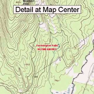   Map   Farmington Falls, Maine (Folded/Waterproof)