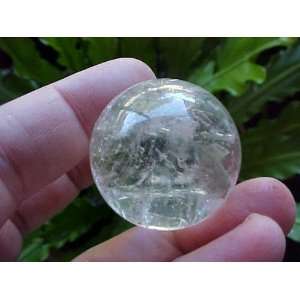  A0411 Gemqz Golden Rutyle Carved Citrine Sphere Beauty 