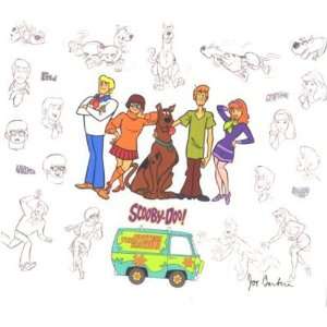  Scooby Doo Mystery Gang Model Sheet Toys & Games