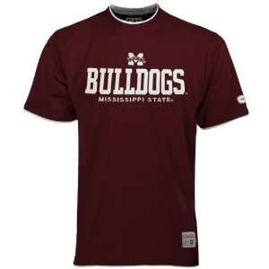   State Bulldogs Maroon Quick Hit T shirt 