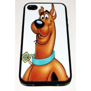 Black Silicone Rubber Case Custom Designed Scooby Doo iPhone Case for 
