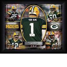 MVP Pics Green Bay Packers Personalized Action Collage   