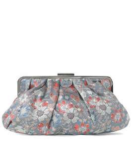 Blue Pattern (Blue) Vintage Floral Clutch  217771949  New Look