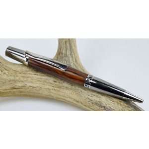 Cocobolo Elegant Beauty Pen With a Platinum and Black 