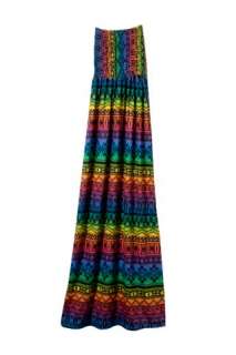 Teens Multicoloured Aztec Maxi Dress