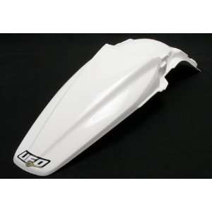    UFO Plastics MX Rear Fender   White KA03798 047 Automotive