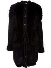 DIOR   hooded Mink Fur coat