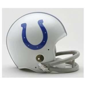  1958 1977 Indianapolis Colts Throwback Mini Helmet Sports 
