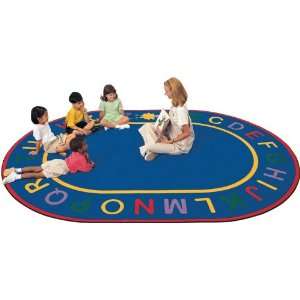  Carpets for Kids 49 Alpha Oval Rug Furniture & Decor