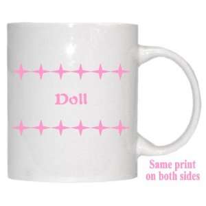  Personalized Name Gift   Doll Mug 