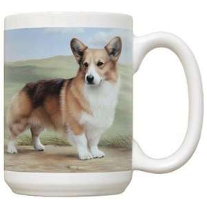 Pembroke Corgi On Path Coffee Mug 