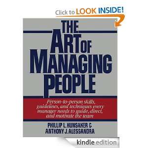 Art Of Managing People Tony Alessandra  Kindle Store