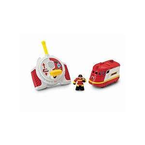   Remote Control Train Set Geo Trax Fireman  Toys & Games  