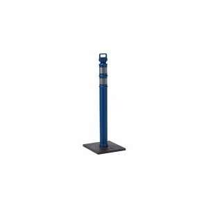   03 747BRBC Delineator Post,Portable,Blue,45 In
