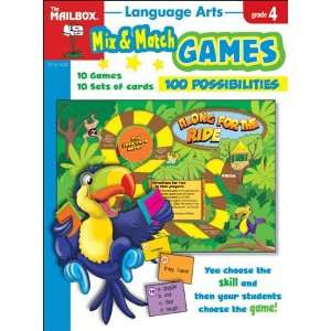   Match Games Language Arts Gr 4 By The Education Center Toys & Games