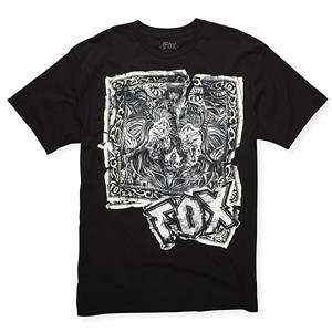  Fox Racing Bandanna Premium T Shirt   Large/Black 