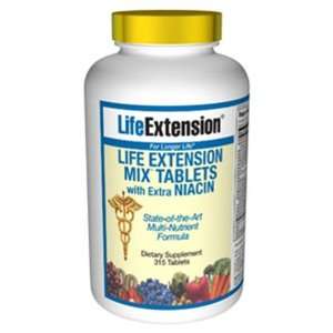  Life Extension Mix w/ niacin w/ copper 315 tabs Health 