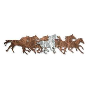  Wild Horses Metal Art
