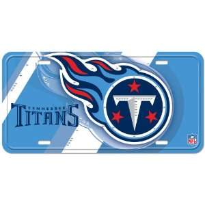  Tennessee Titans Street Flair Plate