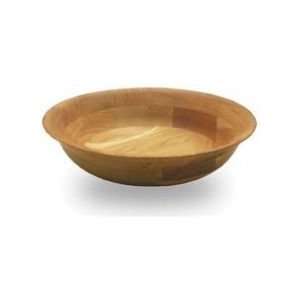   in. Wood Round Tulip Salad Bowl in Cherry   Set of 4