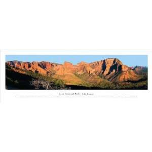  Framed Zion National Park   Kolob Canyons Panoramic Picture 