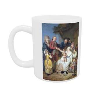 Charity, 1777 (oil on canvas) by Pierre Alexandre Wille   Mug 
