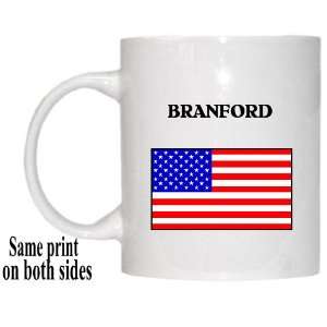  US Flag   Branford, Connecticut (CT) Mug 