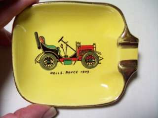 Vintage Rolls Royce Ashtray 1903 Car Made in France  
