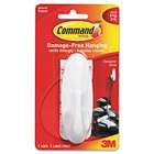 Command MMM17083   Adhesive Hook, Large, 5 lb Capacity, Plastic, White
