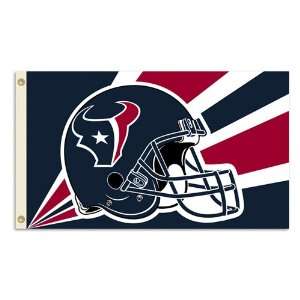  Houston Texans NFL Helmet Design 3x5 Banner Flag 