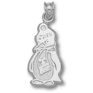 Youngstown State Penguins Penguin Pendant   Sterling Silver Jewelry 