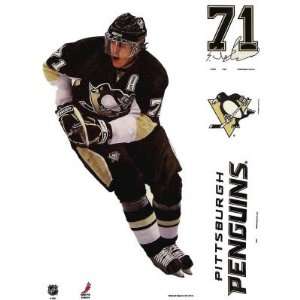  PITTSBURGH PENGUINS EVGENI MALKIN OFFICIAL 11x17 CAR WALL 