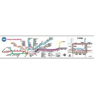 CTA System Map Poster 