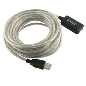  Active USB 2.0 Type A to A Extension Cable, 16 FT/ 4.8 M 