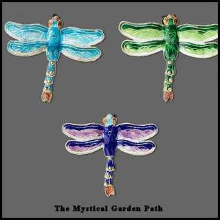 Gold Plated Dragon Fly Cloisonne Pendant  