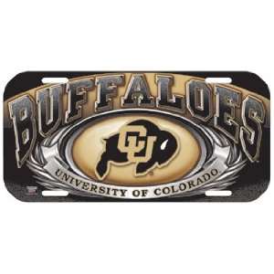  NCAA Colorado Buffaloes High Definition License Plate 
