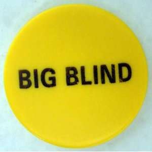  BIG Blind Ceramic Poker Dealer Button