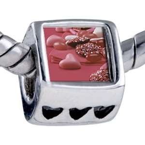  Valentines Day Treats Beads   Chamilia Bead & Bracelet 
