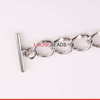 Hot Sale Silver Plated Chain Bracelet Fit Clip On Charm  